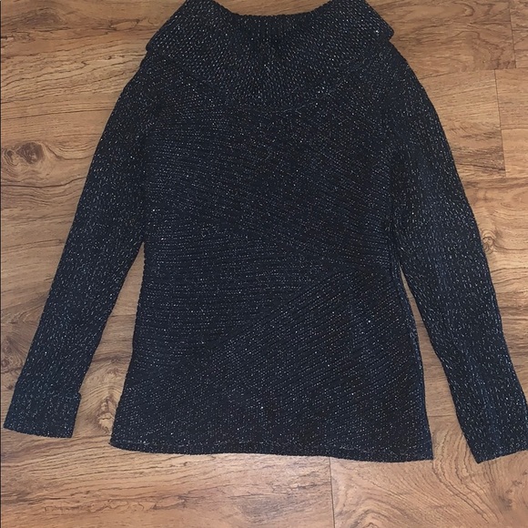 White House Black Market Black Sweater - Picture 1 of 6